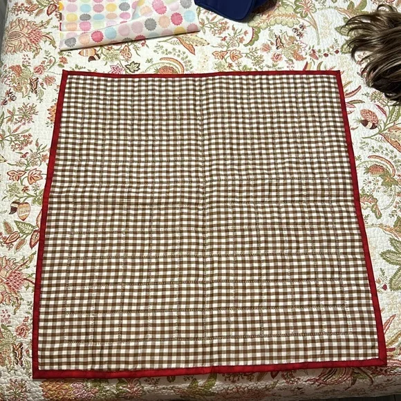 Small Handmade Lap Quilt - Picture 2 of 2